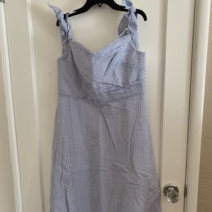 JCrew seersucker summer dress new with tags